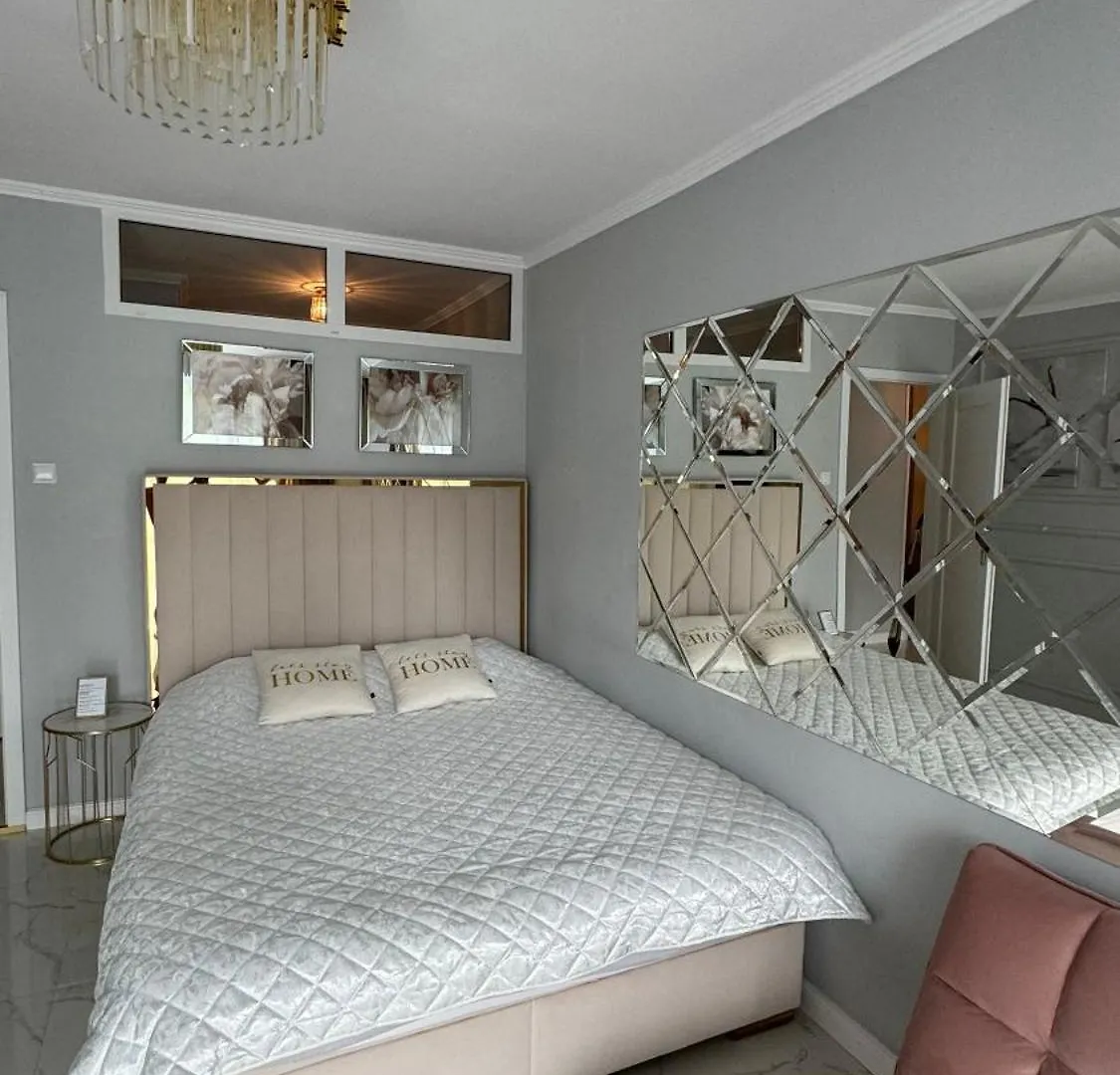 Gold Glamour Apartment Sopot Z Dwoma Sypialniami, Duzy Balkon